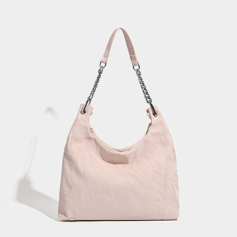 Damen Hobo-Tasche mit luxuriösem Kettenhenkel und weichem Material Nord Taschen
