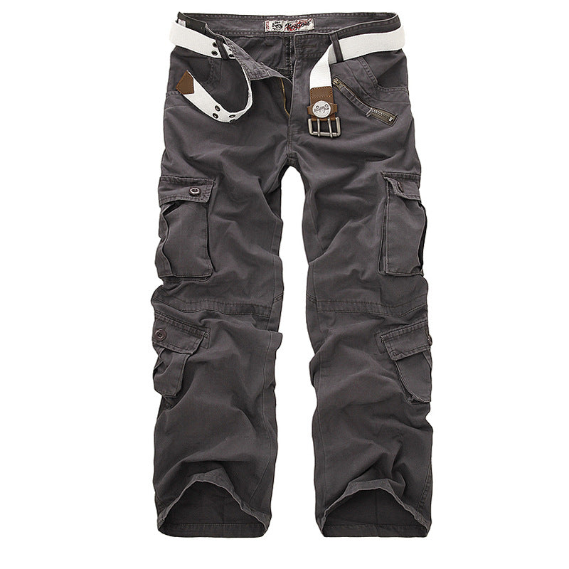 Herren Cargo-Hose mit elastischem Bund und vielseitigen Taschen - Vittorelli