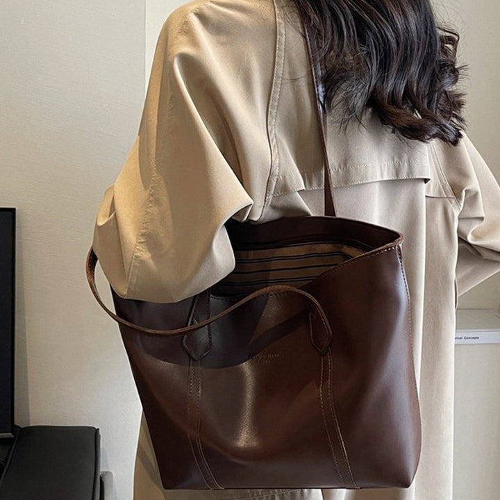 Damen elegante Tragetasche mit minimalistischer Silhouette Nord Taschen