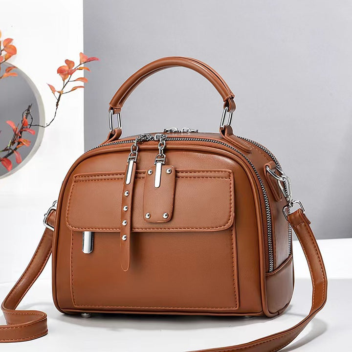 Damen Designer-Handtasche mit praktischen Fächern Nord Taschen