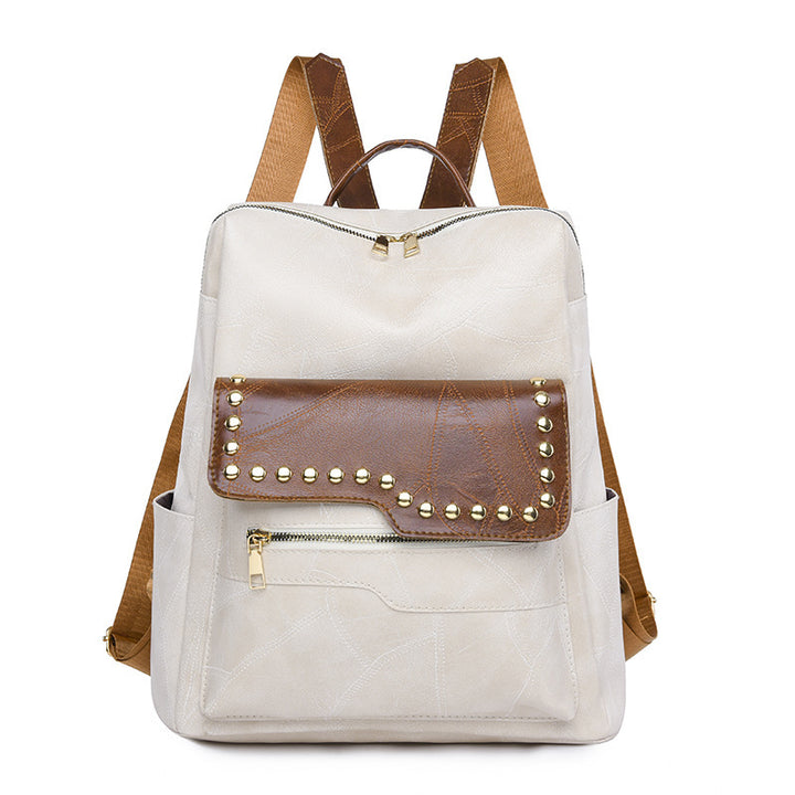 Damen eleganter Rucksack mit dekorativen Nieten Nord Taschen