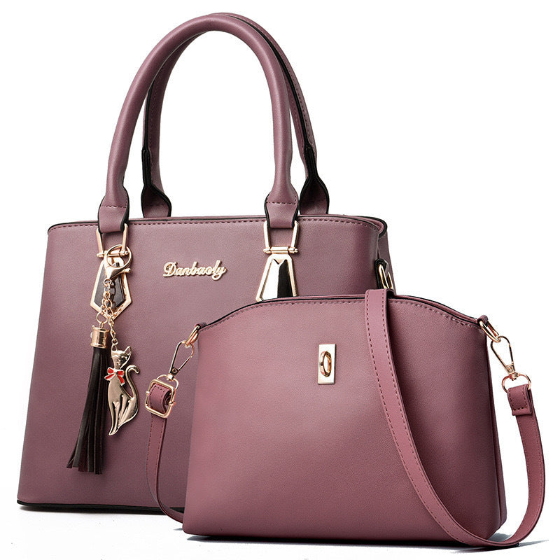 Damen modische Handtasche mit zusätzlicher Clutch Nord Taschen