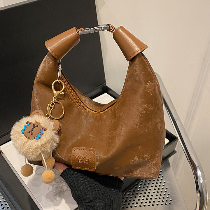 Damen modische Handtasche mit innovativem Verschluss Nord Taschen