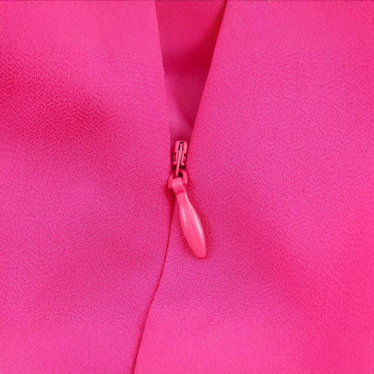 Damen Maxikleid mit Capelet, Stehkragen und Spitzenverzierung Nord Taschen