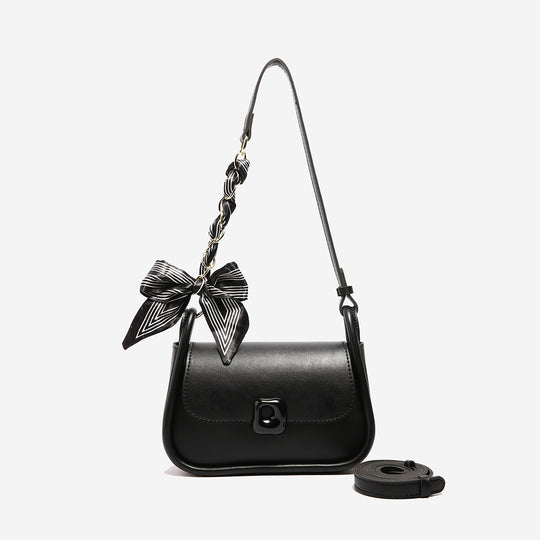 Damen Umhängetasche mit verspieltem Schleifen-Detail Nord Taschen