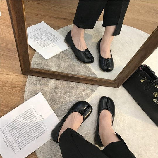 Damen Elegante Ballerinas mit dekorativem Besatz und weichem Fußbett