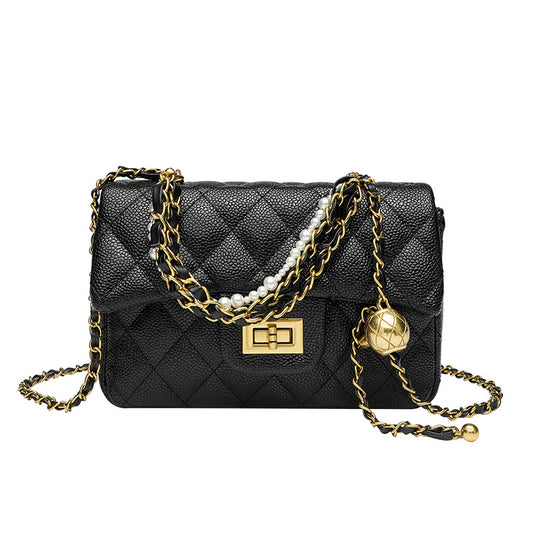 Damen Clutch-Tasche mit luxuriösem Kettenverzierung und bequemen Tragegriffen Nord Taschen