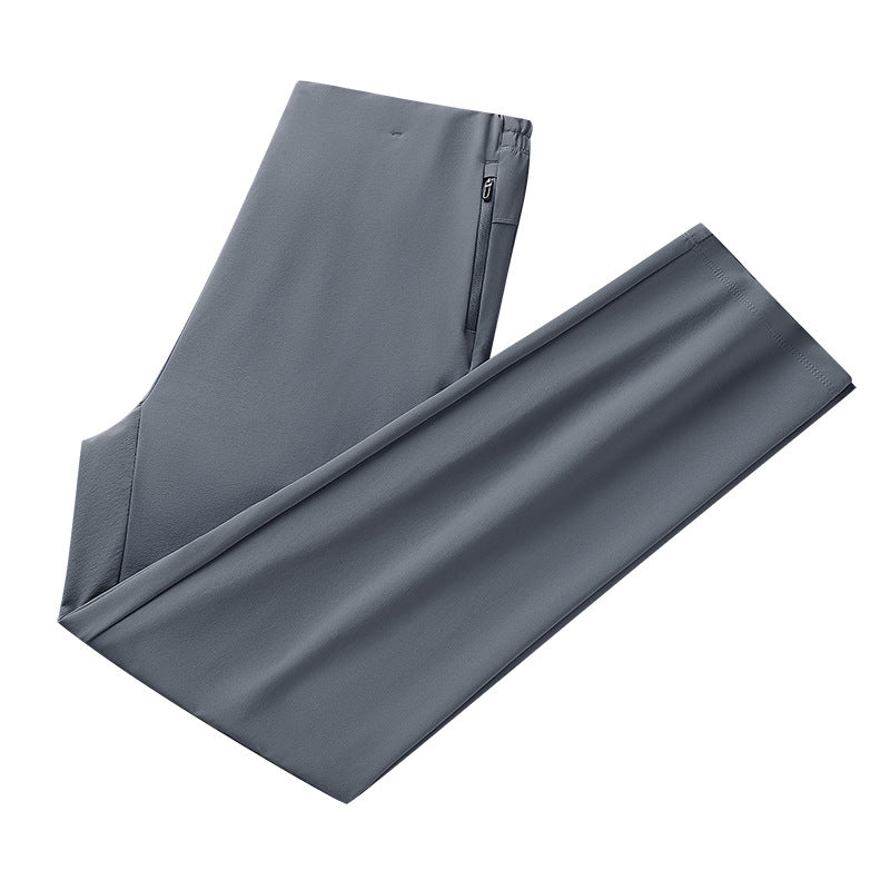 Damen Stretch-Outdoorhose mit elastischem Bund, Reißverschlusstaschen und geradem Schnitt Nord Taschen
