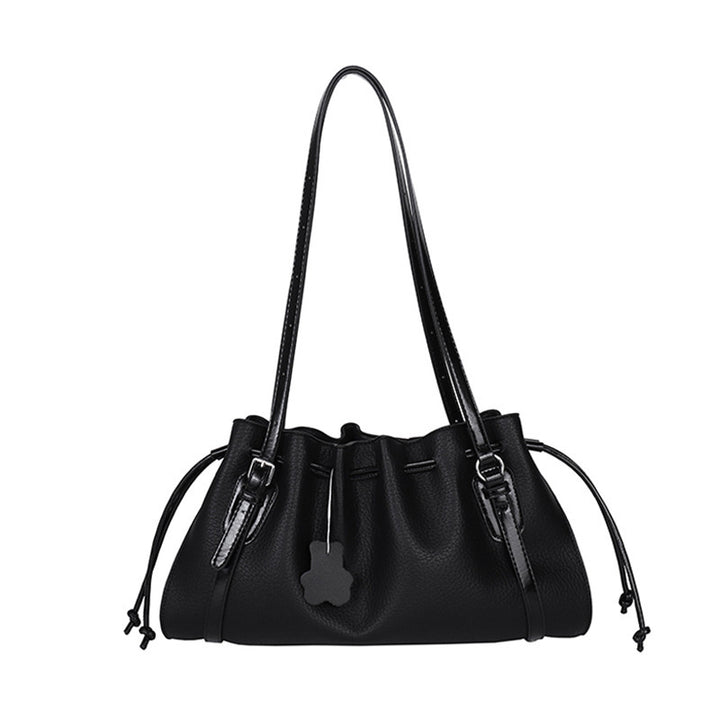 Damen Hobo-Tasche mit eleganter Raffung und charmantem Kordelzug Nord Taschen