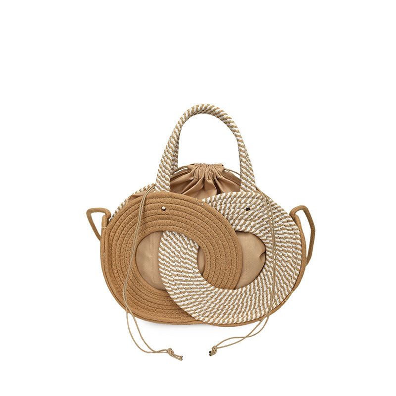 Damen Tragetasche mit elegantem Knoten-Design Nord Taschen