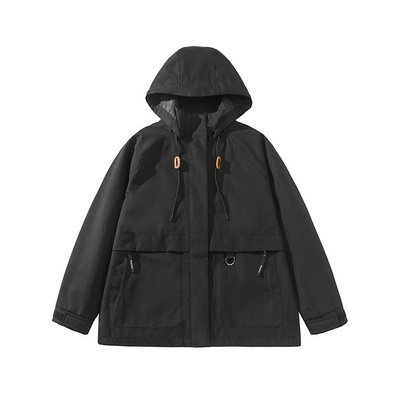 Damen Kapuzen-Utility-Parka mit wasserdichter Membran, großen Fronttaschen & verstellbarem Saum Nord Taschen