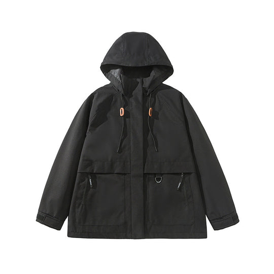 Damen Kapuzen-Utility-Parka mit wasserdichter Membran, großen Fronttaschen & verstellbarem Saum Nord Taschen