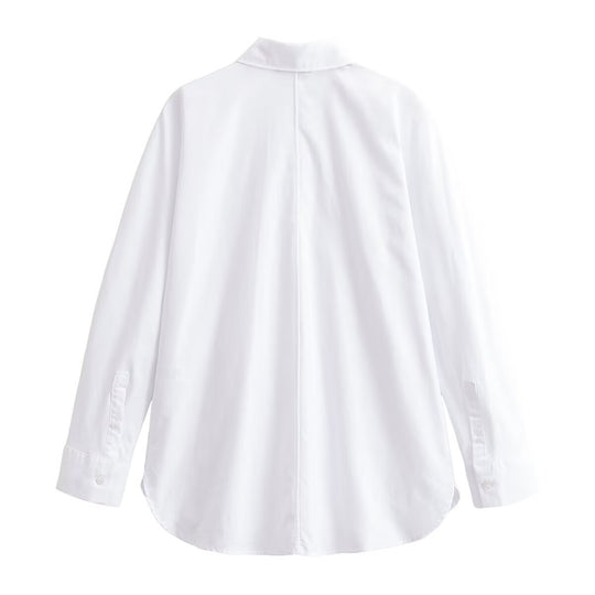 Damen Bluse mit dekorativen Froschverschlüssen und Zierkordeln Nord Taschen