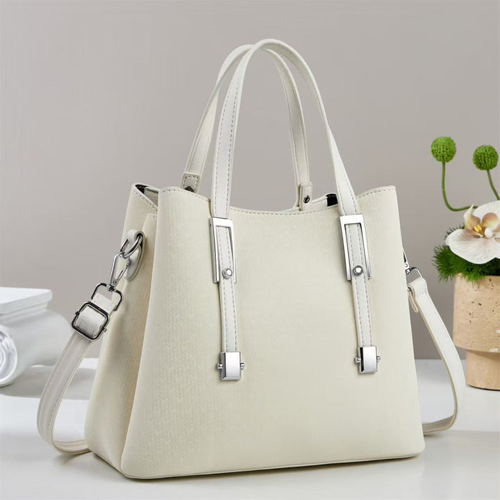 Damen Handtasche mit eleganter Struktur und abnehmbarem Schultergurt Nord Taschen