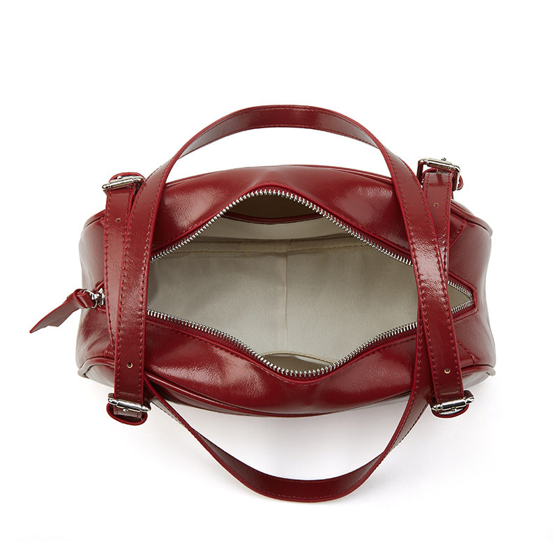 Damen Handtasche mit schickem, flachem Design und verstellbarem Schulterriemen Nord Taschen