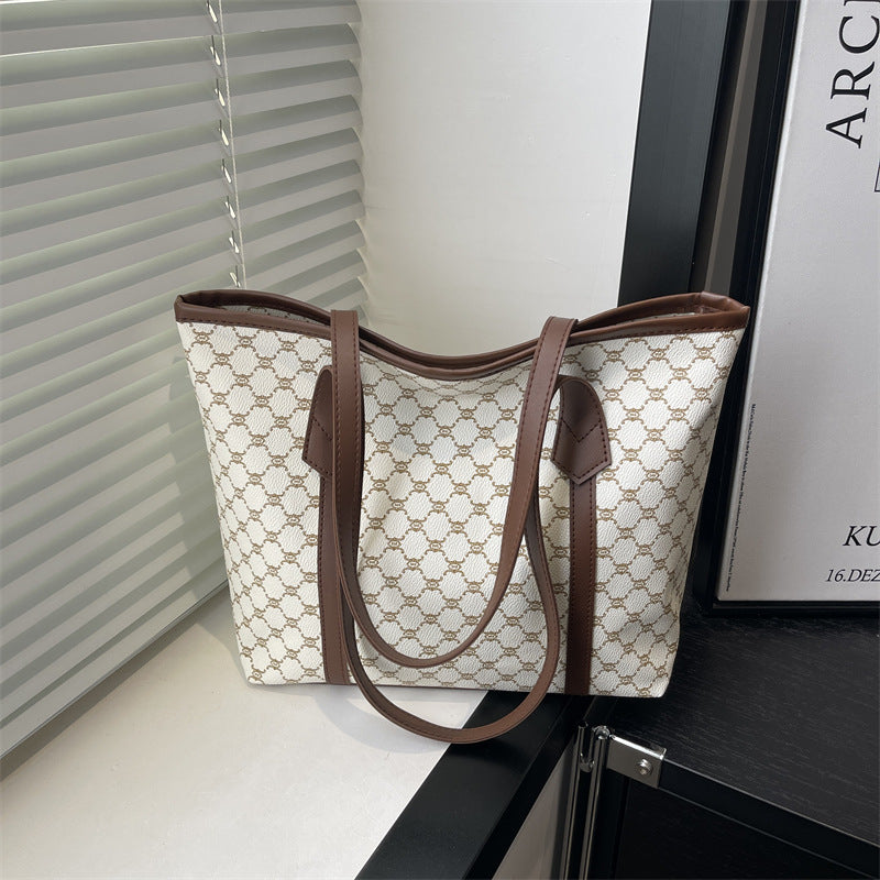 Damen elegante Handtasche mit geometrischem Muster Nord Taschen