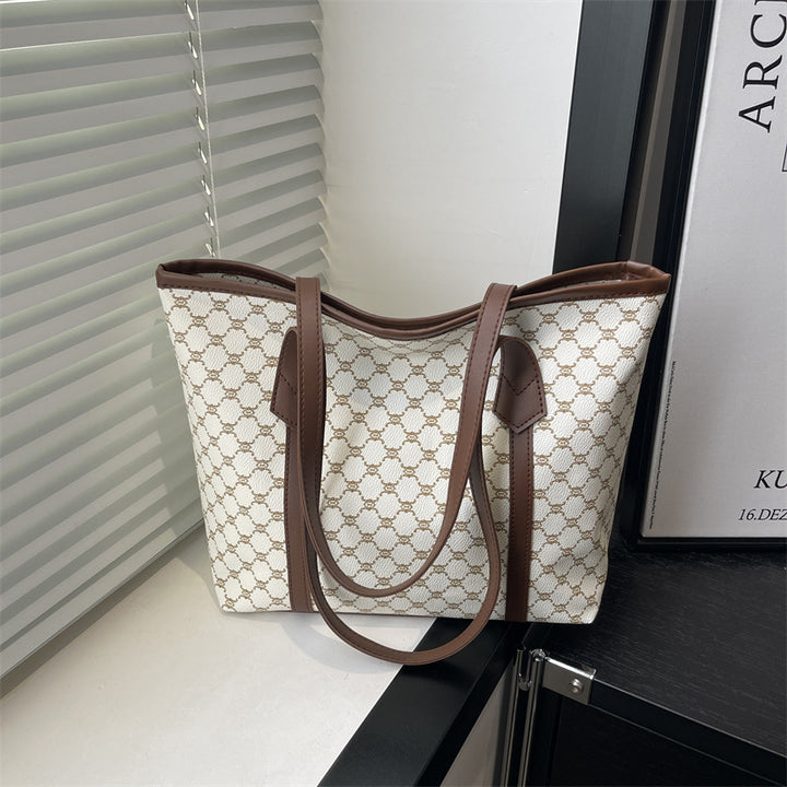 Damen elegante Handtasche mit geometrischem Muster Nord Taschen