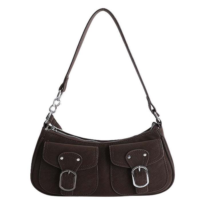 Damen Hobo-Tasche mit praktischem Fächerdesign und modischen Schnallen Nord Taschen