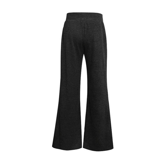 Damen Weite Flared Strickhose mit hohem Bund und ausgestelltem Bein Nord Taschen