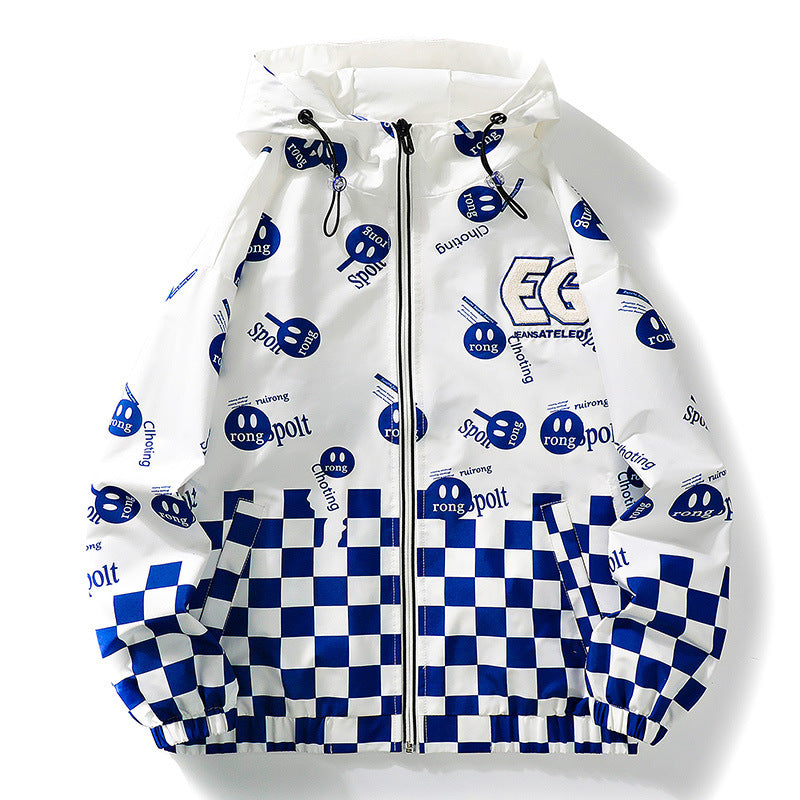 Unisex Stylische Kapuzenjacke mit modernen Grafiken Nord Taschen