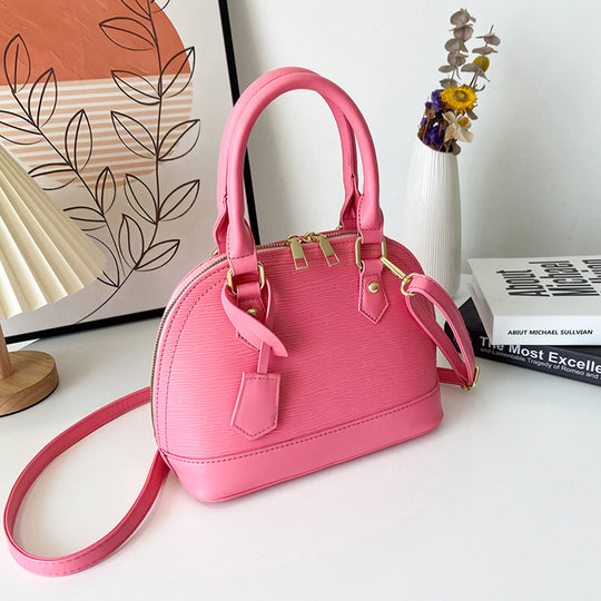 Damen elegante Handtasche mit strukturiertem Kunstleder und modischen Akzenten Nord Taschen