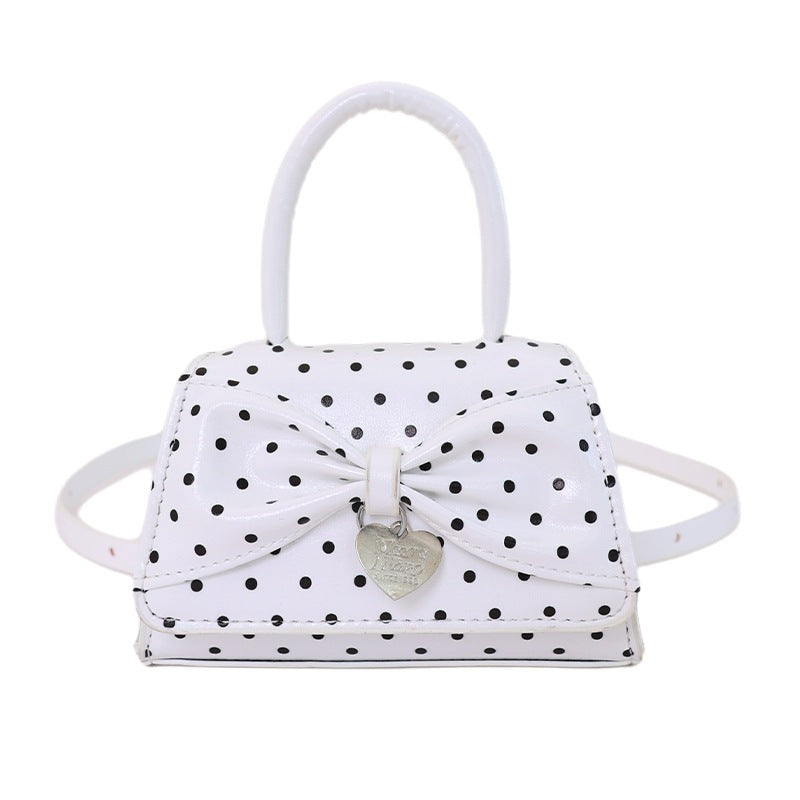 Damen verspielte Mini-Handtasche mit Schleifendetail Nord Taschen