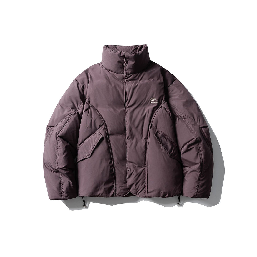 Herren Kurzboxy Isolationsjacke mit hohem Stehkragen und großen Klappentaschen Nord Taschen