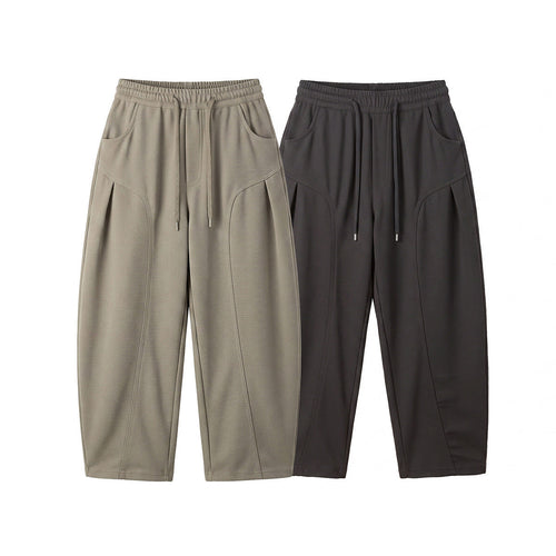 Damen Weite Cropped-Jogginghose Nord Taschen
