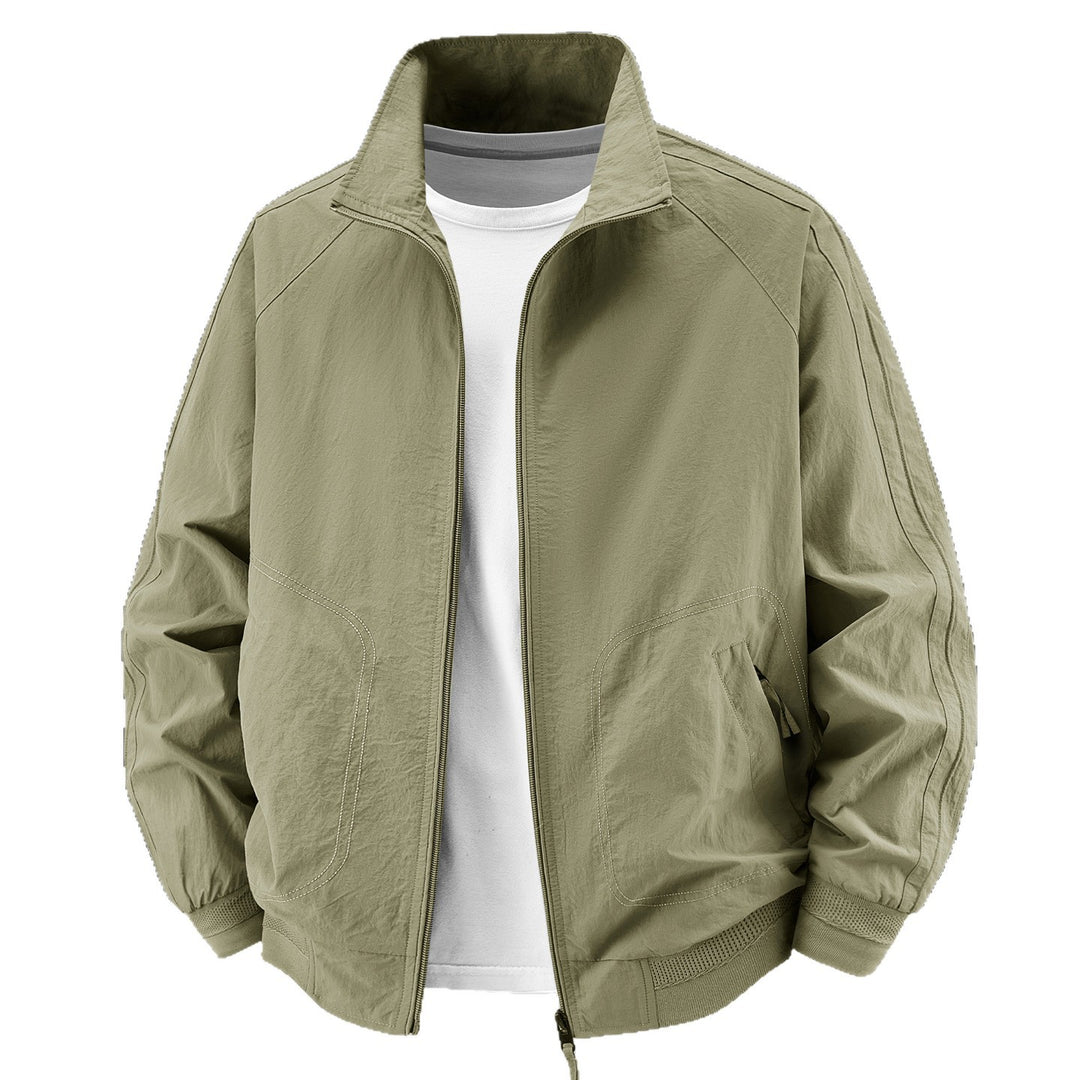 Herren Freizeitjacke mit hohem Kragen Nord Taschen