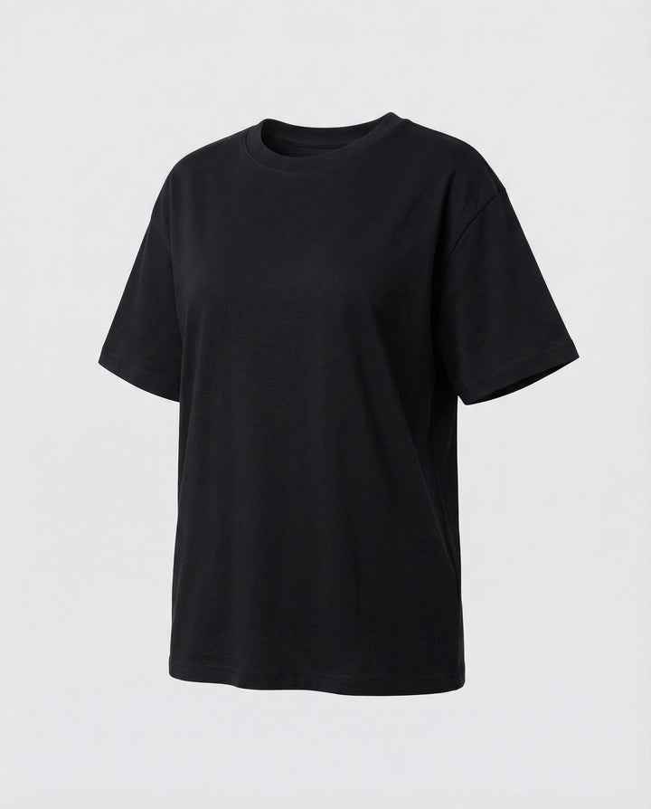 Elegantes Damen Seiden-T-Shirt Kurzarm Elastisch Rundhals Sommer Oberteil Weiß