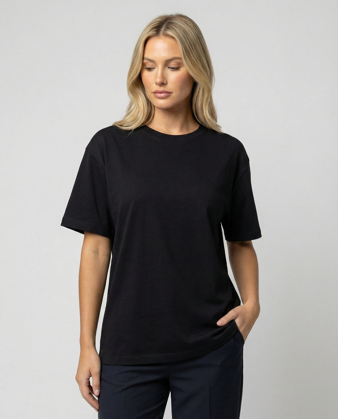 Elegantes Damen Seiden-T-Shirt Kurzarm Elastisch Rundhals Sommer Oberteil Weiß