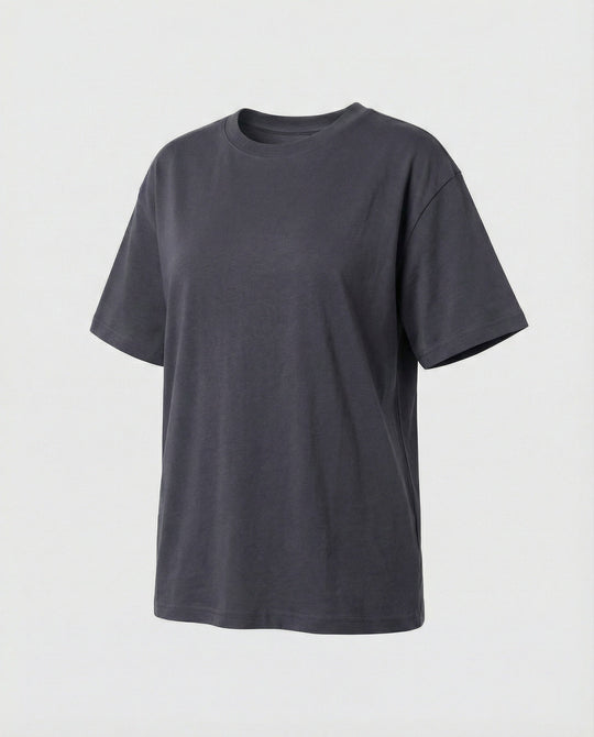 Elegantes Damen Seiden-T-Shirt Kurzarm Elastisch Rundhals Sommer Oberteil Weiß