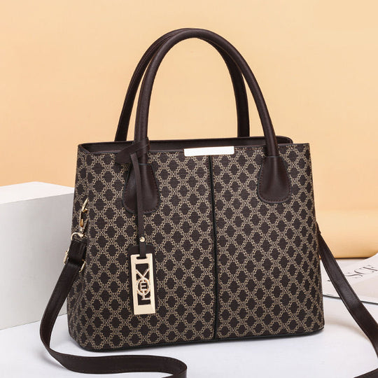Damen Designer-Handtasche mit modischem Logo-Design und abnehmbarem Schulterriemen Nord Taschen