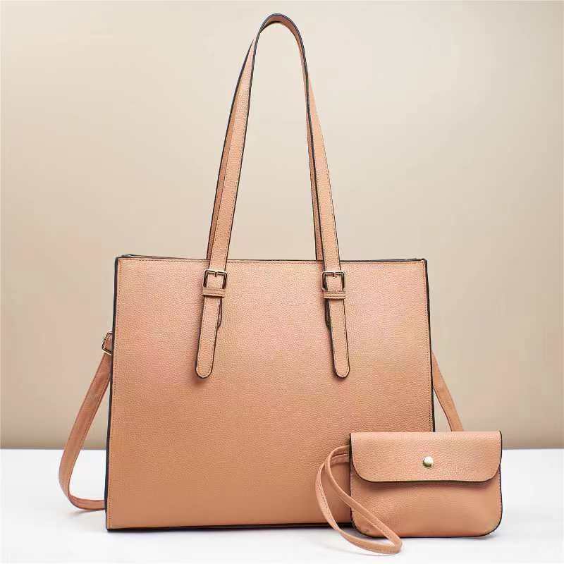 Damen elegante Shopper-Tasche mit abnehmbarer Mini-Tasche Nord Taschen