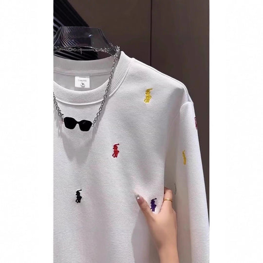 Damen Gemusterter Sweatshirt Nord Taschen