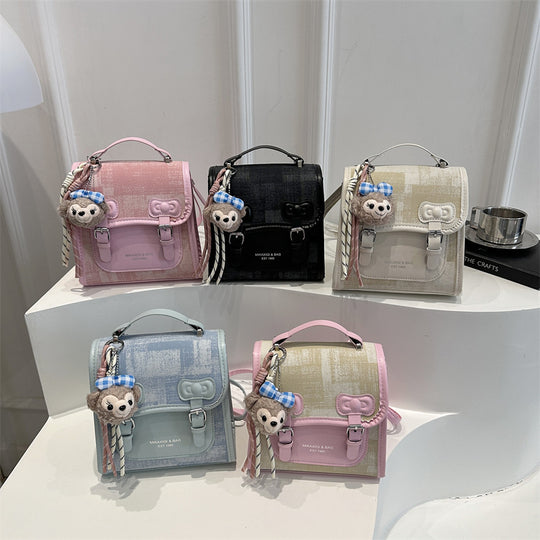 Damen Mini-Rucksackhandtasche mit verspieltem Tiermotiv Nord Taschen
