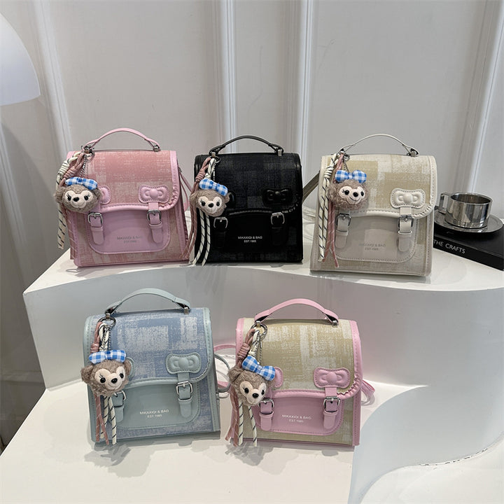 Damen Mini-Rucksackhandtasche mit verspieltem Tiermotiv Nord Taschen
