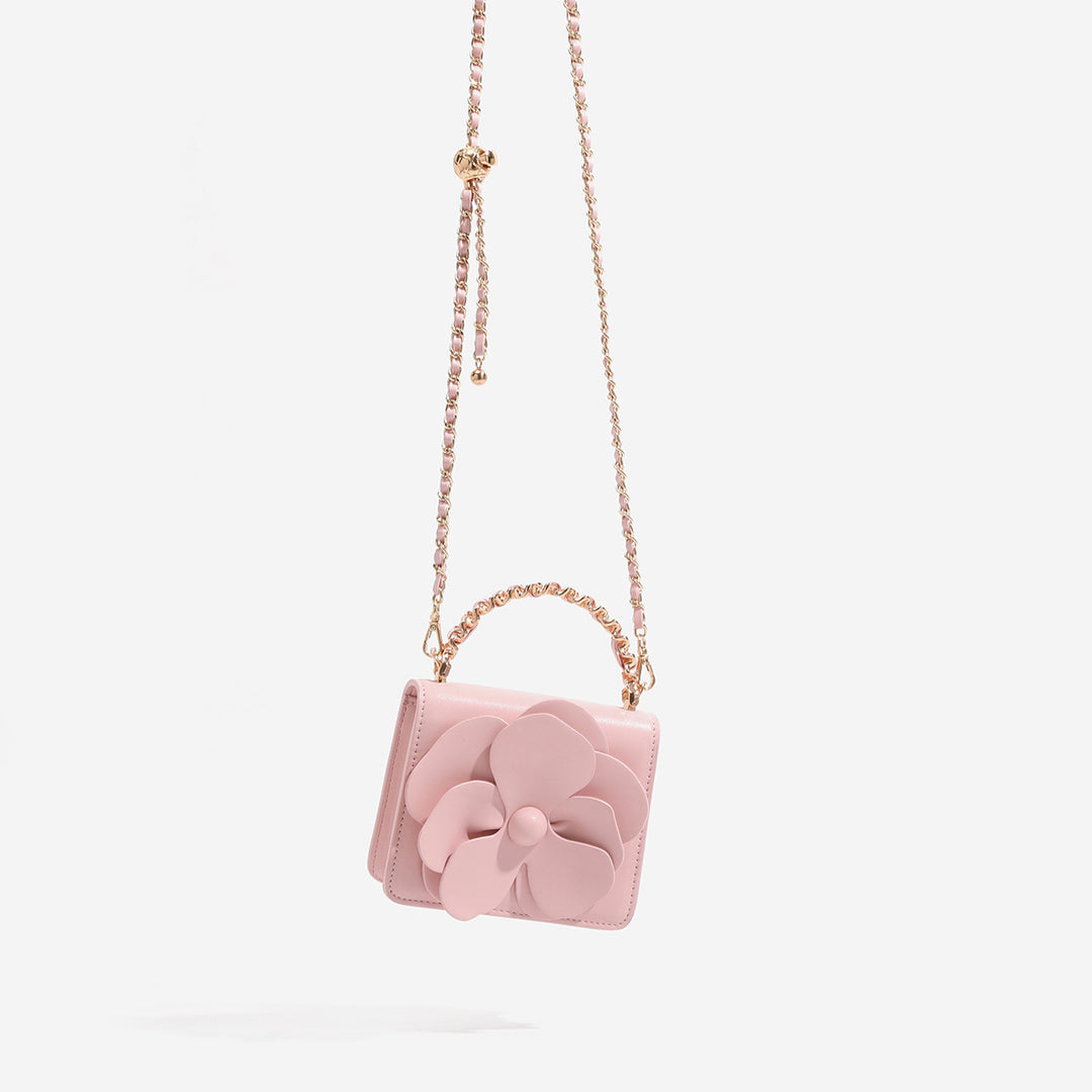 Damen Mini-Handtasche mit verspieltem Blumenmotiv Nord Taschen