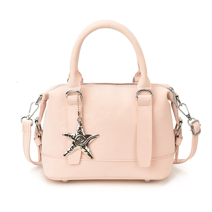 Damen modische Handtasche mit verspieltem Sternenanhänger Nord Taschen