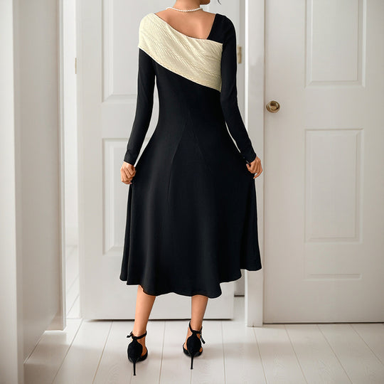Damen Elegantes Maxikleid mit schulterfreier Optik Nord Taschen