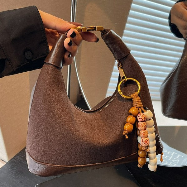 Damen Hobo Tasche mit einzigartigem Dekor Nord Taschen