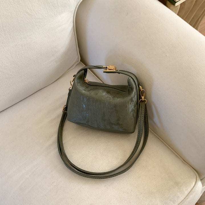 Damen elegante Handtasche mit strukturiertem Obermaterial Nord Taschen