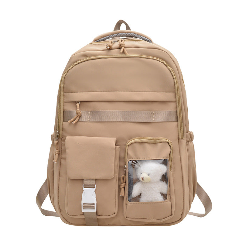 Damen Rucksack mit transparentem Fach und praktischem Organizer Nord Taschen