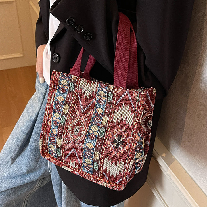 Damen modische Tragetasche im ethnischen Design Nord Taschen