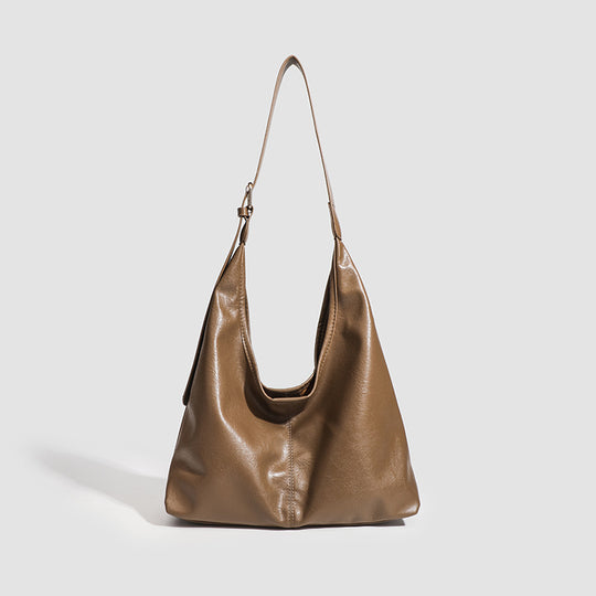 Damen Hobo-Tasche aus hochwertigem Kunstleder mit markanten Akzenten Nord Taschen