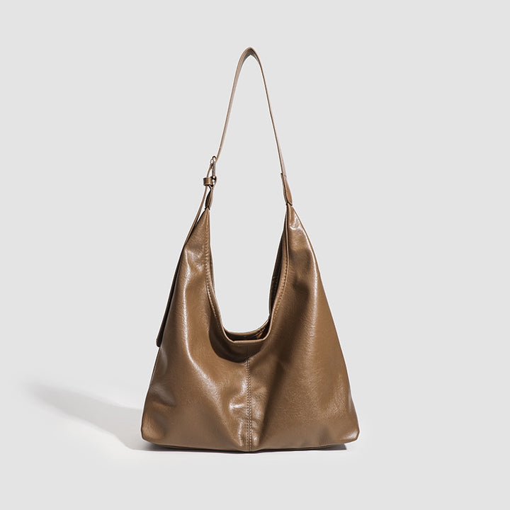 Damen Hobo-Tasche aus hochwertigem Kunstleder mit markanten Akzenten Nord Taschen