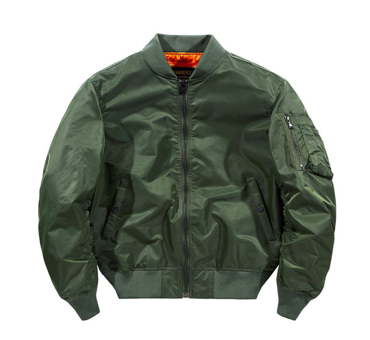 Herren Sportliche Bomberjacke Nord Taschen 1788417891