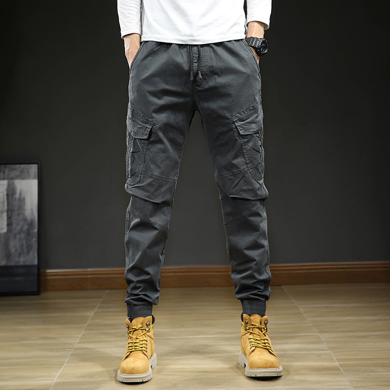 Herren Tapered-Cargo‑Jogger mit geripptem Knöchelabschluss und verstärkten Kniepaneelen Nord Taschen