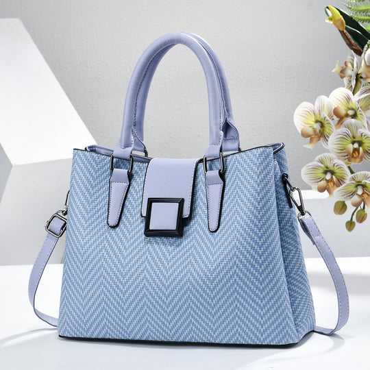 Damen elegante Umhängetasche mit strukturiertem Design und abnehmbaren Schulterriemen Nord Taschen