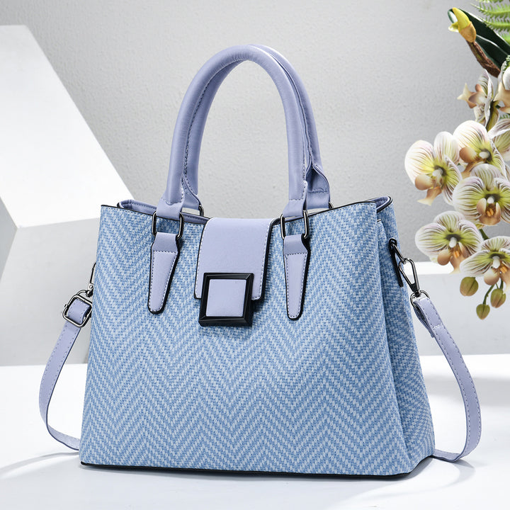 Damen elegante Umhängetasche mit strukturiertem Design und abnehmbaren Schulterriemen Nord Taschen